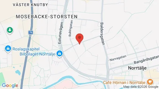Apartments for rent i Norrtälje - kort over placeringen