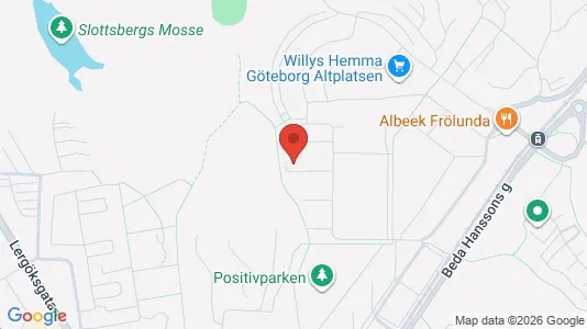 Apartments for rent i Askim-Frölunda-Högsbo - kort over placeringen