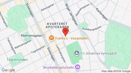 Apartments for rent i Stockholm City - kort over placeringen