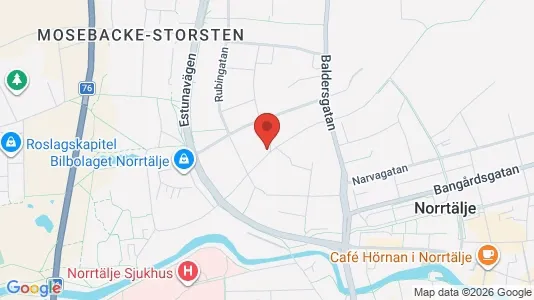 Apartments for rent i Norrtälje - kort over placeringen