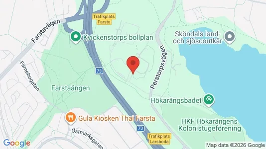 Apartments for rent i Huddinge - kort over placeringen