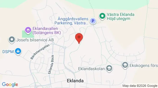 Apartments for rent i Mölndal - kort over placeringen