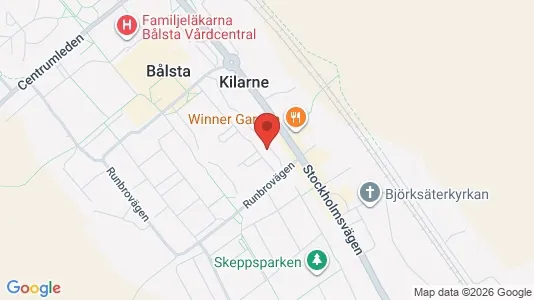 Apartments for rent i Håbo - kort over placeringen