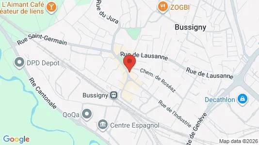 Apartments for rent i Ouest Lausannois - kort over placeringen