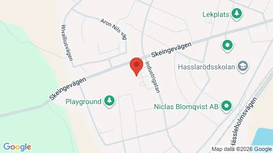 Apartments for rent i Osby - kort over placeringen