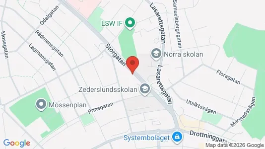 Apartments for rent i Motala - kort over placeringen