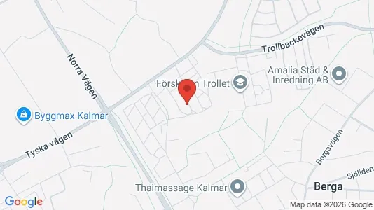 Apartments for rent i Kalmar - kort over placeringen