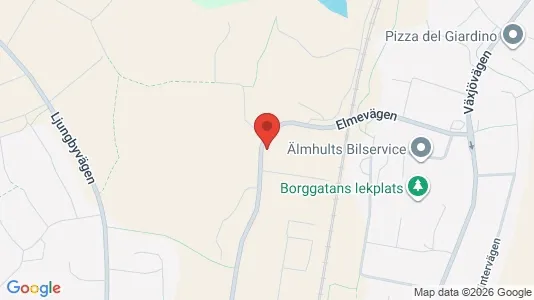 Apartments for rent i Älmhult - kort over placeringen