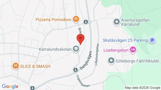 Apartments for rent i Örgryte-Härlanda - kort over placeringen