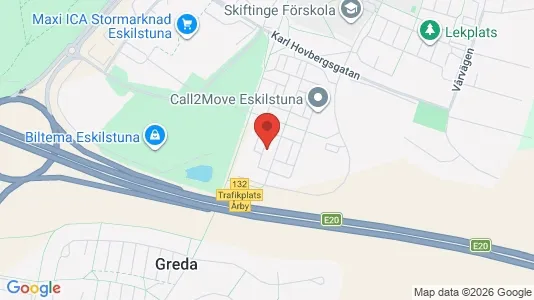 Apartments for rent i Eskilstuna - kort over placeringen