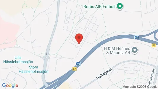 Apartments for rent i Borås - kort over placeringen