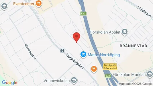 Apartments for rent i Norrköping - kort over placeringen