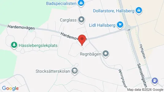 Apartments for rent i Hallsberg - kort over placeringen