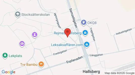 Apartments for rent i Hallsberg - kort over placeringen