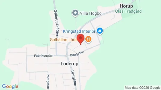 Apartments for rent i Ystad - kort over placeringen