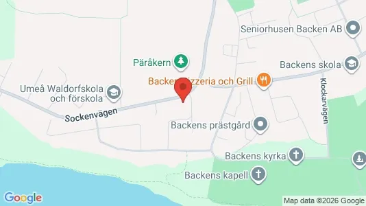 Apartments for rent i Umeå - kort over placeringen