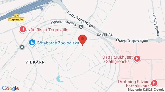 Apartments for rent i Örgryte-Härlanda - kort over placeringen