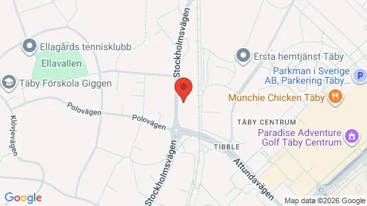 Apartments for rent i Täby - kort over placeringen