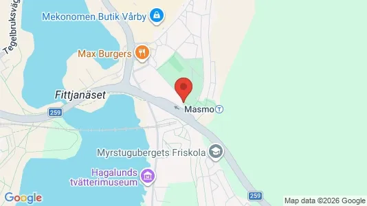 Apartments for rent i Huddinge - kort over placeringen