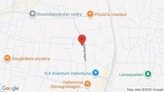 Apartments for rent i Vallentuna - kort over placeringen
