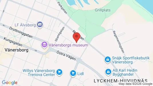 Apartments for rent i Vänersborg - kort over placeringen