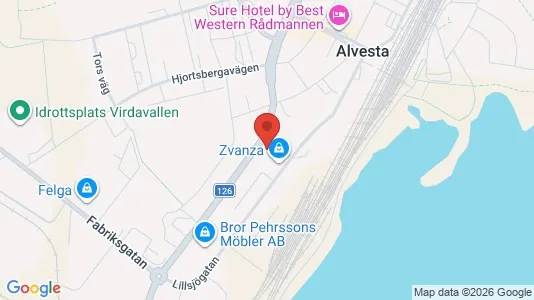 Apartments for rent i Alvesta - kort over placeringen