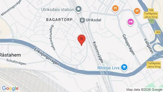 Apartments for rent i Solna - kort over placeringen
