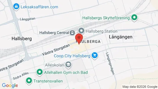 Apartments for rent i Hallsberg - kort over placeringen