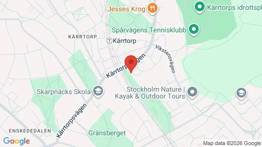 Rooms for rent i Stockholm South - kort over placeringen