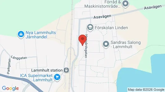 Apartments for rent i Växjö - kort over placeringen