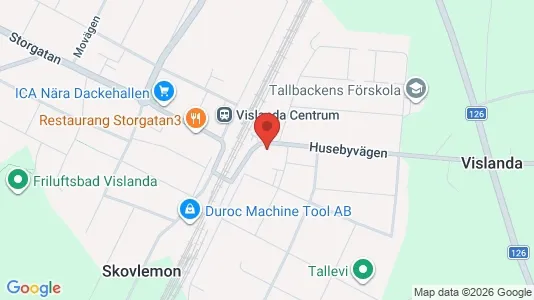 Apartments for rent i Alvesta - kort over placeringen
