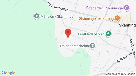 Apartments for rent i Mjölby - kort over placeringen