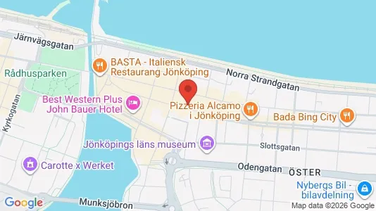 Apartments for rent i Jönköping - kort over placeringen