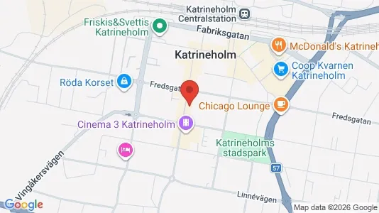 Apartments for rent i Katrineholm - kort over placeringen