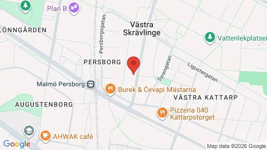 Apartments for rent i Rosengård - kort over placeringen