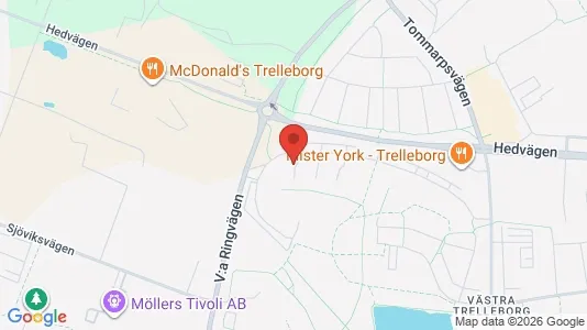 Apartments for rent i Trelleborg - kort over placeringen