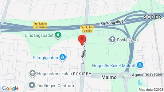 Apartments for rent i Fosie - kort over placeringen