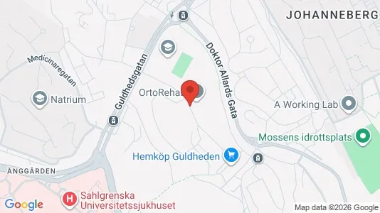 Apartments for rent i Gothenburg City Centre - kort over placeringen