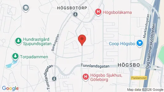 Apartments for rent i Majorna-Linné - kort over placeringen