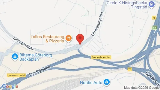 Apartments for rent i Norra hisingen - kort over placeringen