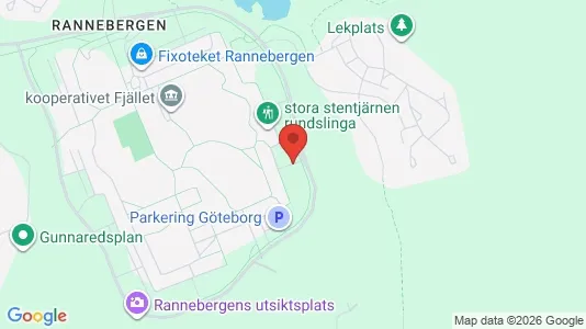 Apartments for rent i Angered - kort over placeringen