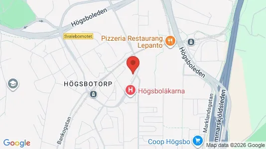Apartments for rent i Majorna-Linné - kort over placeringen