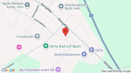 Apartments for rent i Skellefteå - kort over placeringen