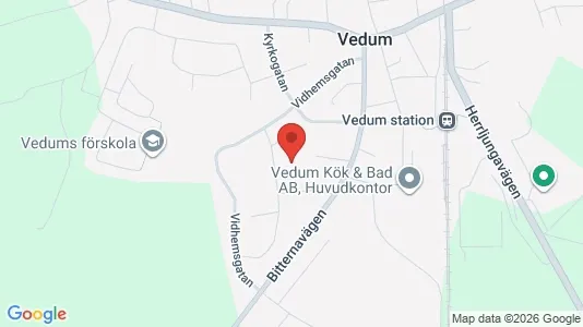 Apartments for rent i Vara - kort over placeringen