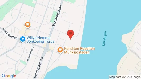 Apartments for rent i Jönköping - kort over placeringen