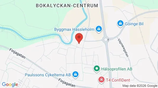 Apartments for rent i Hässleholm - kort over placeringen