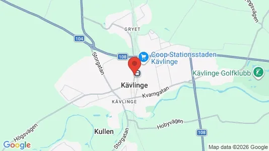 Apartments for rent i Kävlinge - kort over placeringen