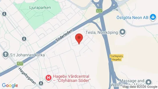 Apartments for rent i Norrköping - kort over placeringen