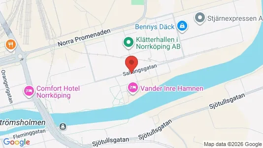Apartments for rent i Norrköping - kort over placeringen