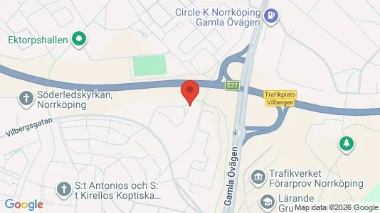 Apartments for rent i Norrköping - kort over placeringen
